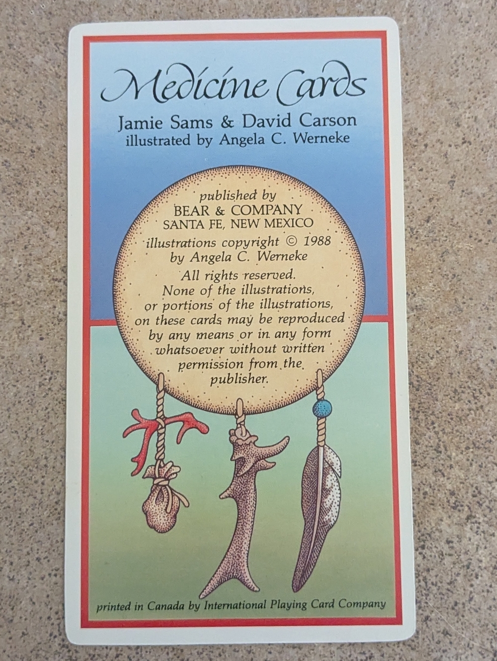 Medicine Cards Deck by Jamie Sams & David Carson - Picture 8 of 8
